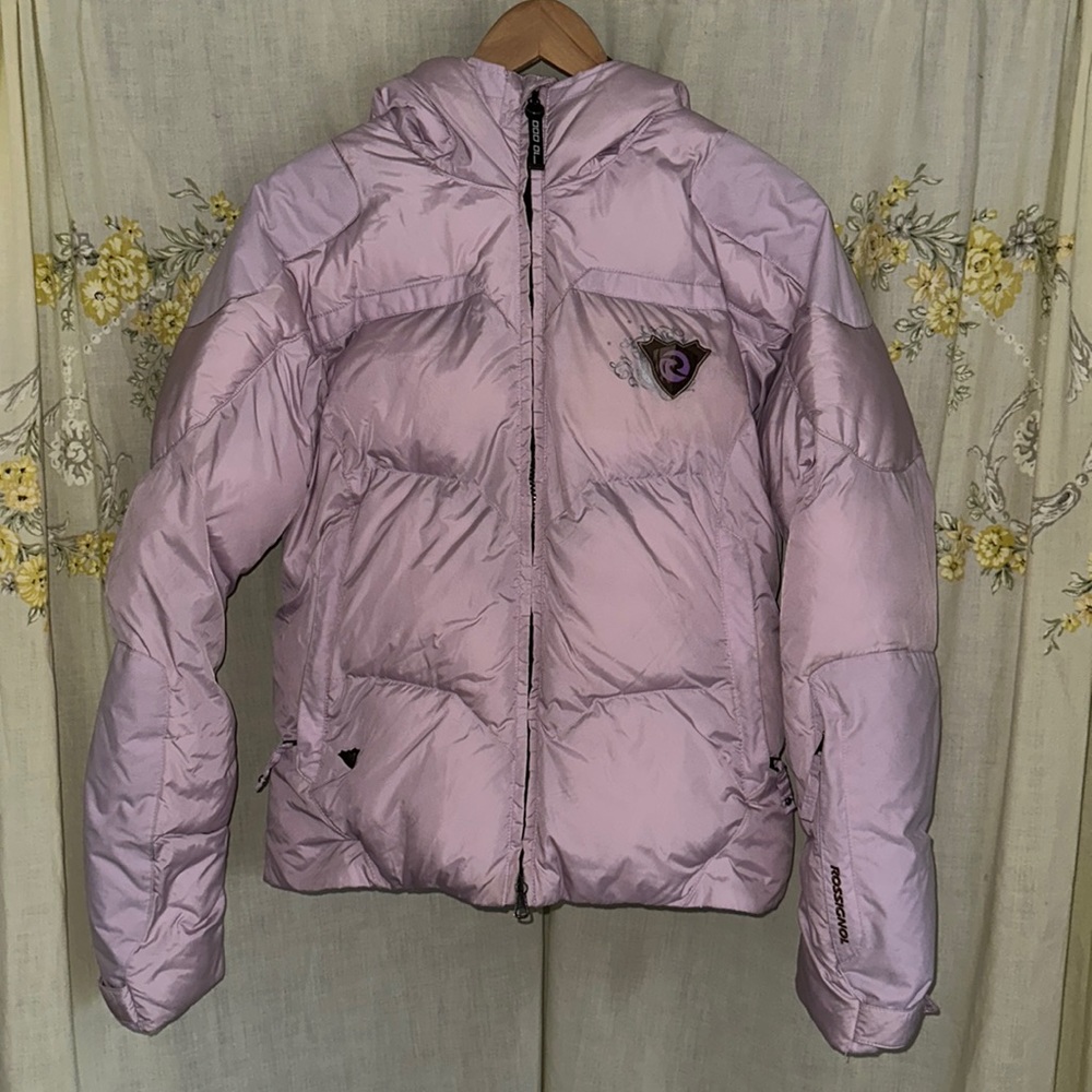 Pink Rossignol warm ski jacket!  Woman’s size medium!